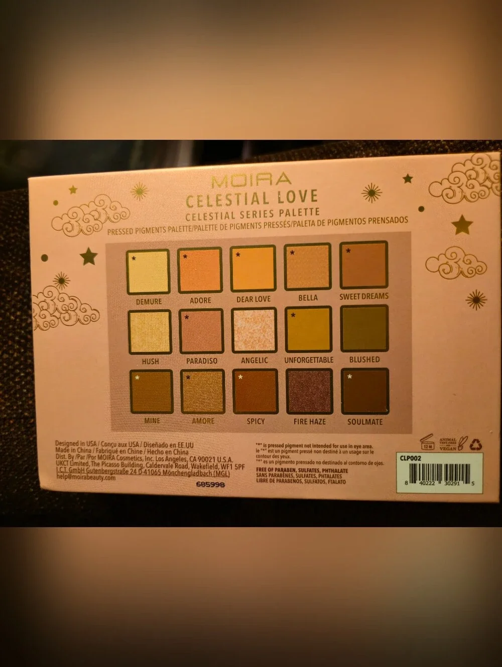Moi Celestial Love Eyeshadow Palette - Pink